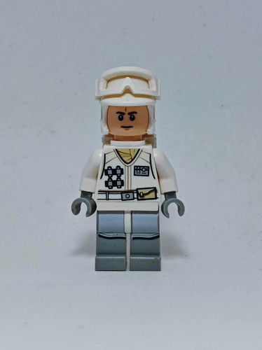Lego star wars Hoth Rebel Trooper White Uniform sw0708