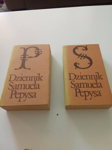Zestaw: Dziennik Samuela Pepysa Dąbrowska-Bąk Maria tom I +1