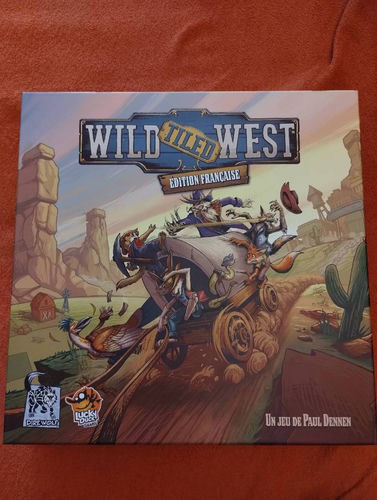 Gra planszowa Wild tiled West, nowa 