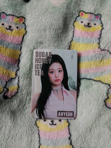 (1) Babymonster Ahyeon trading card Sugar Honey Ice Tea karta pc photocard kpop 