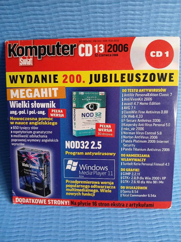 Komputer CD 13/2006 - nostalgiczne oprogramowania.