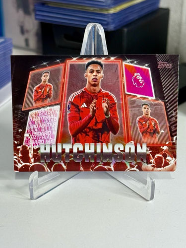Topps Billboard trading card, Omari Hutchinson, Nottingham Forest, 2026/27