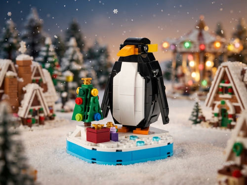 LEGO 40498 - Bożonarodzeniowy pingwin NOWY