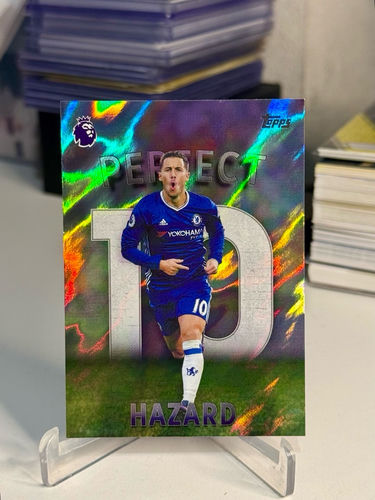Topps Perfect 10 football card, Eden Hazard, Chelsea, season 2026/27