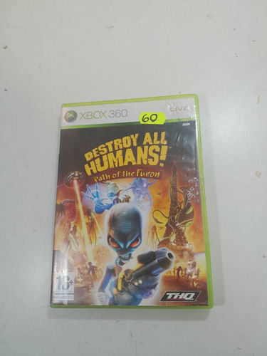 Gra xbox 360 destroy all humanizm vintage rare retro oldschool gaming