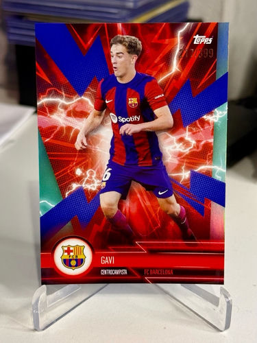 Topps FC Barcelona Gavi trading card, BARE-2, numbered 217/399