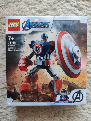 Lego Marvel Super Heroes 76168 Mech Kapitana Ameryki 