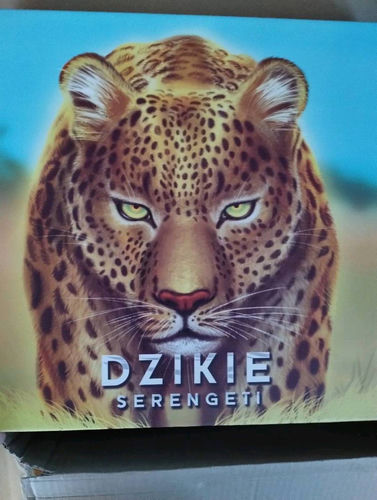 Gra planszowa Dzikie Serengeti. 