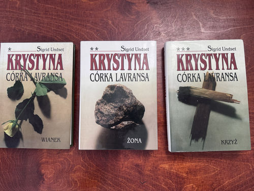 Zestaw: Krystyna córka Lavransa cz. I +2