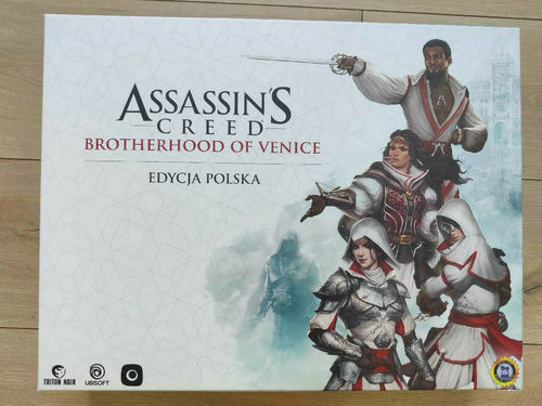 Assassin's Creed - Brotherhood of Venice - gra planszowa polska wersja