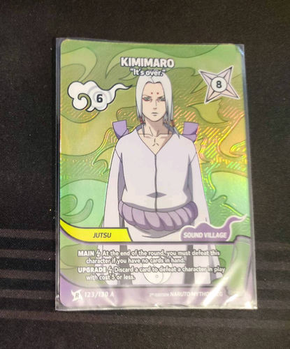 Naruto Mythos Ed2 - Kimimark Rare Art (karta holograficzna)