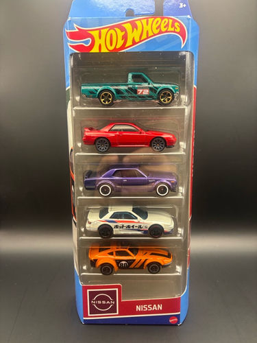 Nissan 5-pack Hot Wheels 1:64