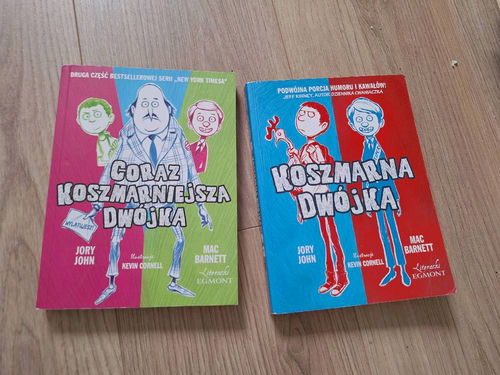 Koszmarna dwójka 2 książki dla dzieci