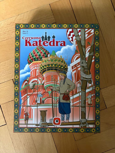 Czerwona Katedra gra planszowa koszulki 