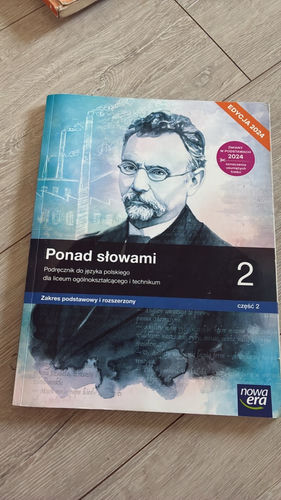 Ponad słowami 2 : podręcznik do języka polskiego dla liceum ogólnokształcącego i technikum : zakres podstawowy i rozszerzony.