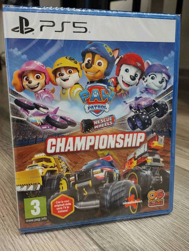 Nowa Gra Psi Patrol Rescue Wheels Championship Polska Wersja PS5 PlayStation 
