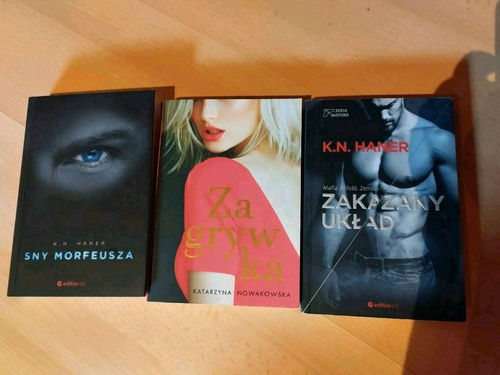 Zagrywka,Sny Morfeusza, Zakazany układ K. N. Haner Katarzyna Nowakowska 