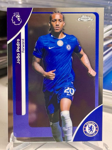 Joao Pedro Chelsea karta kolekcjonerska Topps Chrome Premier League