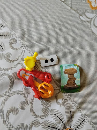 (3) zabawka dla dzieci Kinder niespodzianka figurka smok głowa 