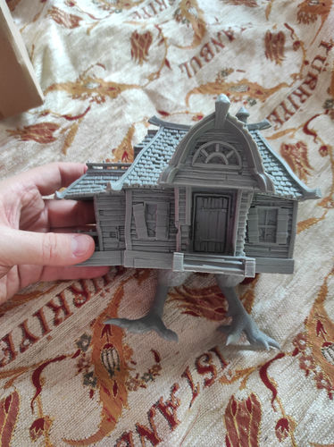 Baba Yaga's Hut seria Bones Black od Reaper Miniatures. D&D, Warhammer