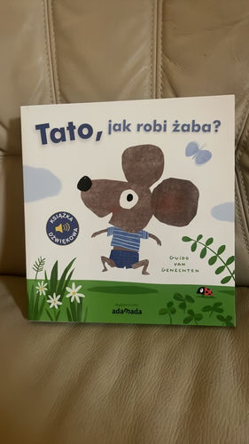 Tato, jak robi żaba? Nowa książeczka dźwiękowa interaktywna dla dzieci 