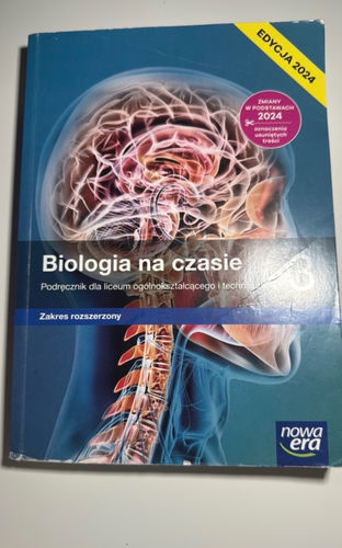 Biologia na czasie 3 : podręcznik dla liceum ogólnokształcącego i technikum : zakres rozszerzony
