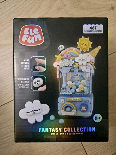 Klocki Elefun Fantasy collection Cukierkomat niebieski posiadam 4 wersje cukierkomatu.