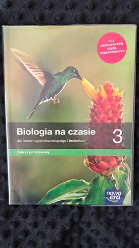 Podręcznik Biologia na czasie 3 podstawowy