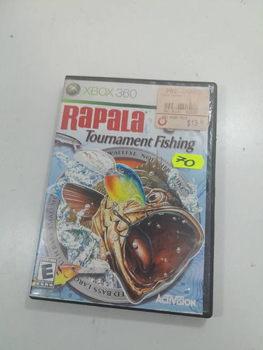 Gra xbox 360 rapala tournament fishing oldschool retro gaming vintage 