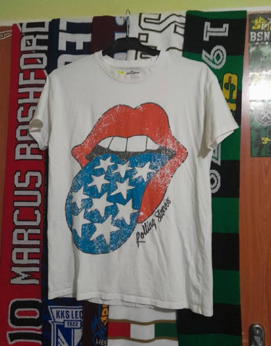 retro rock the rolling stones koszulka metal merch streetwear metal punk music vintage