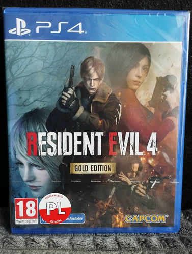 Nowa Gra Resident Evil 4 Gold Edition Polska Wersja PS4/PS5 PlayStation 