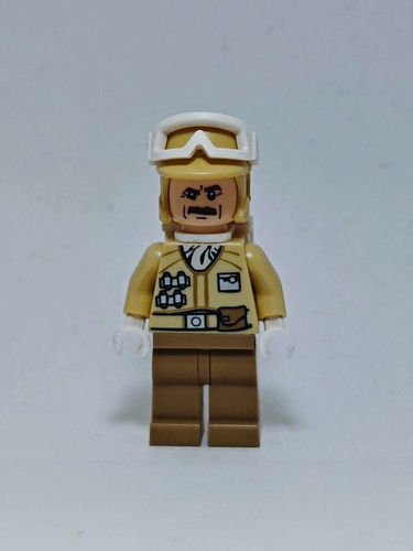 Lego star wars Hoth Rebel Trooper Tan Uniform sw0425