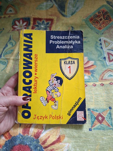 Opracowania : lektury, wiersze : gimnazjum : klasa 1