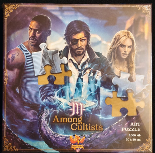 Among Cultists Art Puzzle 1000 el. - Lovecraftowskie puzzle, Nowe w folii