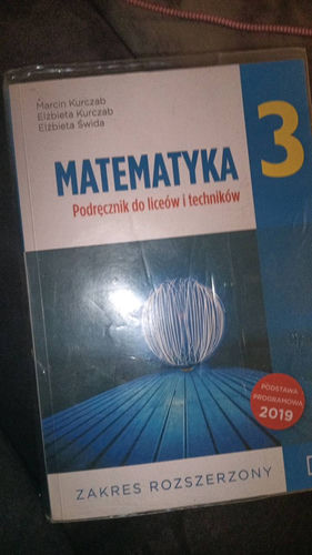 Matematyka 3 : podręcznik do liceów i techników : zakres rozszerzony