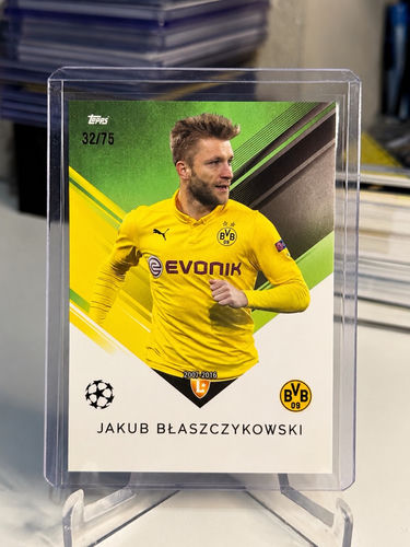 Topps Total Football Jakub Blaszczykowski trading card, numbered 32/75