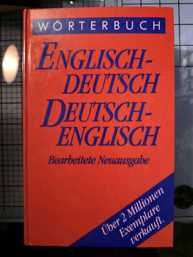 Wörterbuch Englisch-Deutsch, Deutsch-Englisch