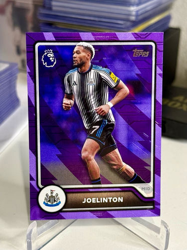 Topps Premier League 2026/27 trading card, Joelinton, Newcastle United, 210
