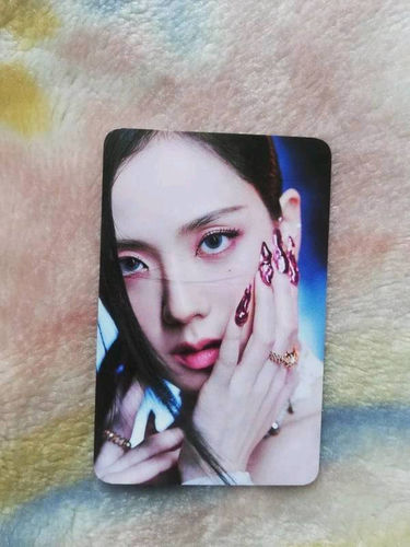 Blackpink Jisoo Born Pink karta pc photocard kpop pob ktown4u 