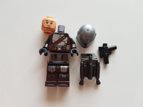 LEGO STAR WARS 75454 - Din Djarin + BROŃ sw1534 NOWY