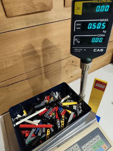 LEGO Technic 500g łączniki 