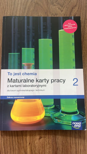To jest chemia : maturalne karty pracy 2 z kartami laboratoryjnymi : dla liceum ogólnokształcącego i technikum : zakres rozszerzony