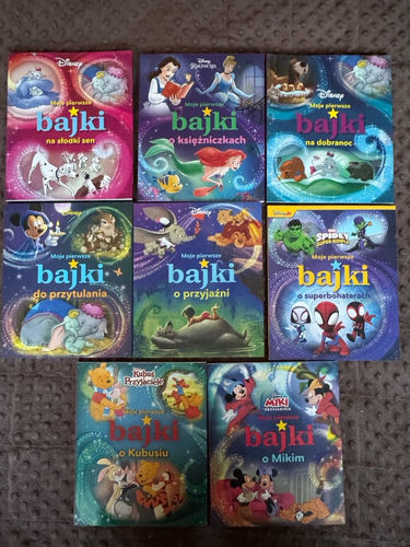 Cena za sztukę książeczka Disney Moje pierwsze bajki na dobranoc o superbohaterach i inne bajeczki dla dzieci 