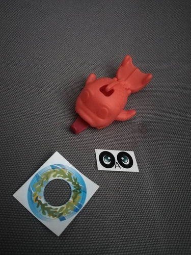 Zabawka dla dzieci Kinder niespodzianka figurka ryba playing in food mixart