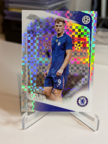 Topps Chrome UEFA Champions League trading card, Liam Delap, Chelsea, card 192
