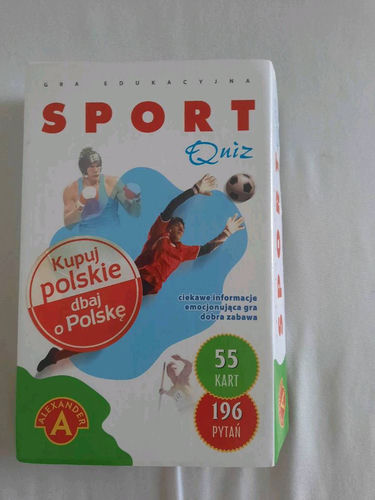 Sport Quiz, gra edukacyjna
