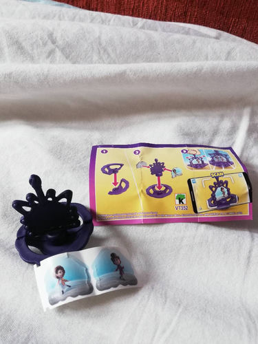 Zabawka dla dzieci Kinder niespodzianka figurka willy wonka bączek spinning top