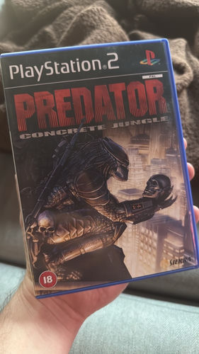 Predator Concrete Jungle PS2 Anglik