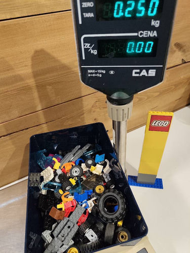 LEGO pojazdy 250g elmenty do maszyn 