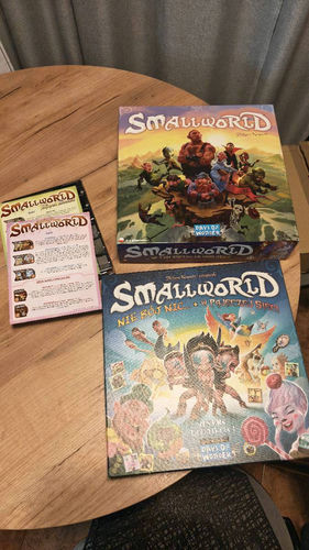 Zestaw: Small world gra podstawowa +2